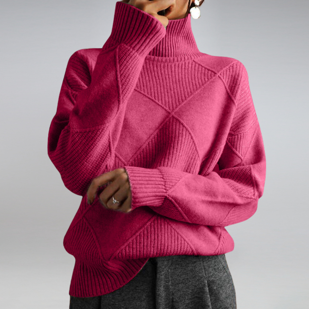Emmeline™ | Cashmere rollneck tröja