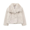 Lina | Musthave puffjacka i syntetpäls