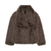 Lina | Musthave puffjacka i syntetpäls