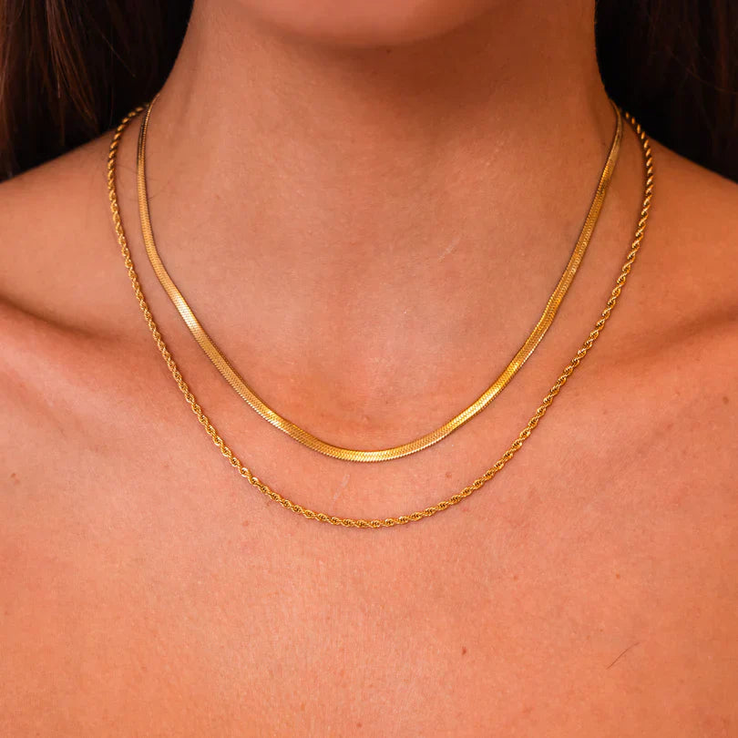 Lily guld halsband