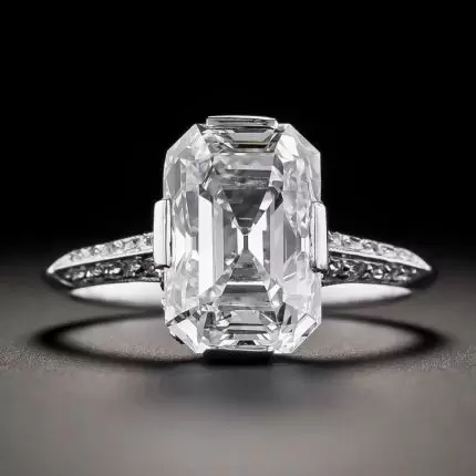 Vintage Brilliant Crystal Ring