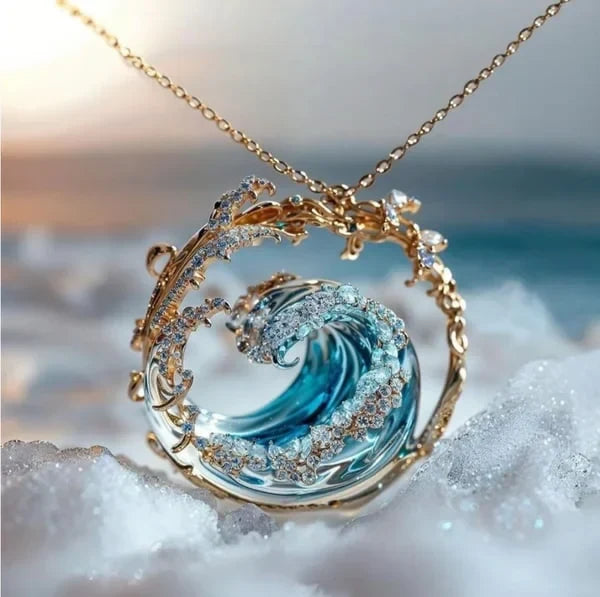 Halsband av det glänsande havet