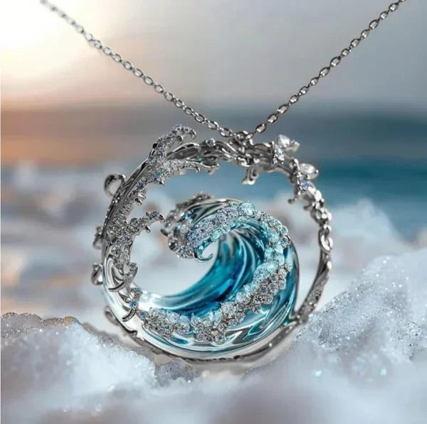 Halsband av det glänsande havet